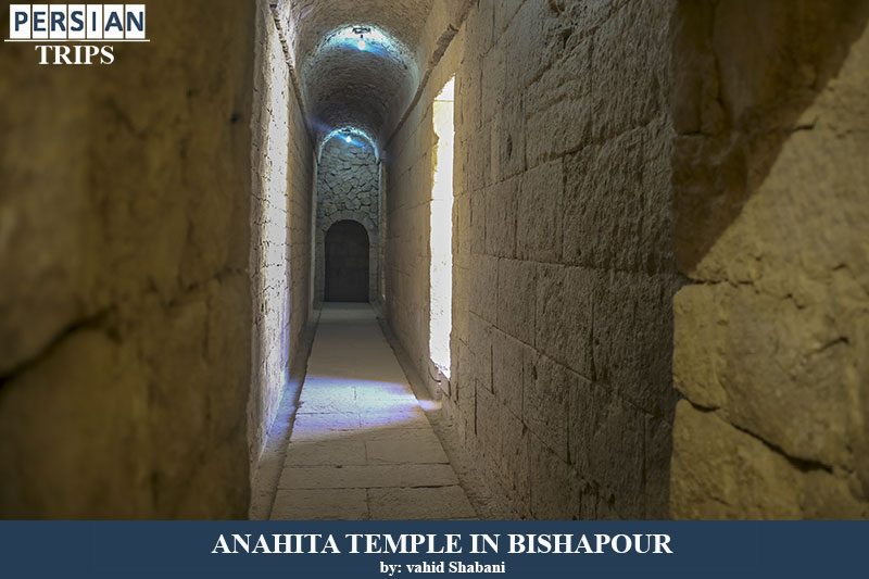 Anahita temple in Bishapour