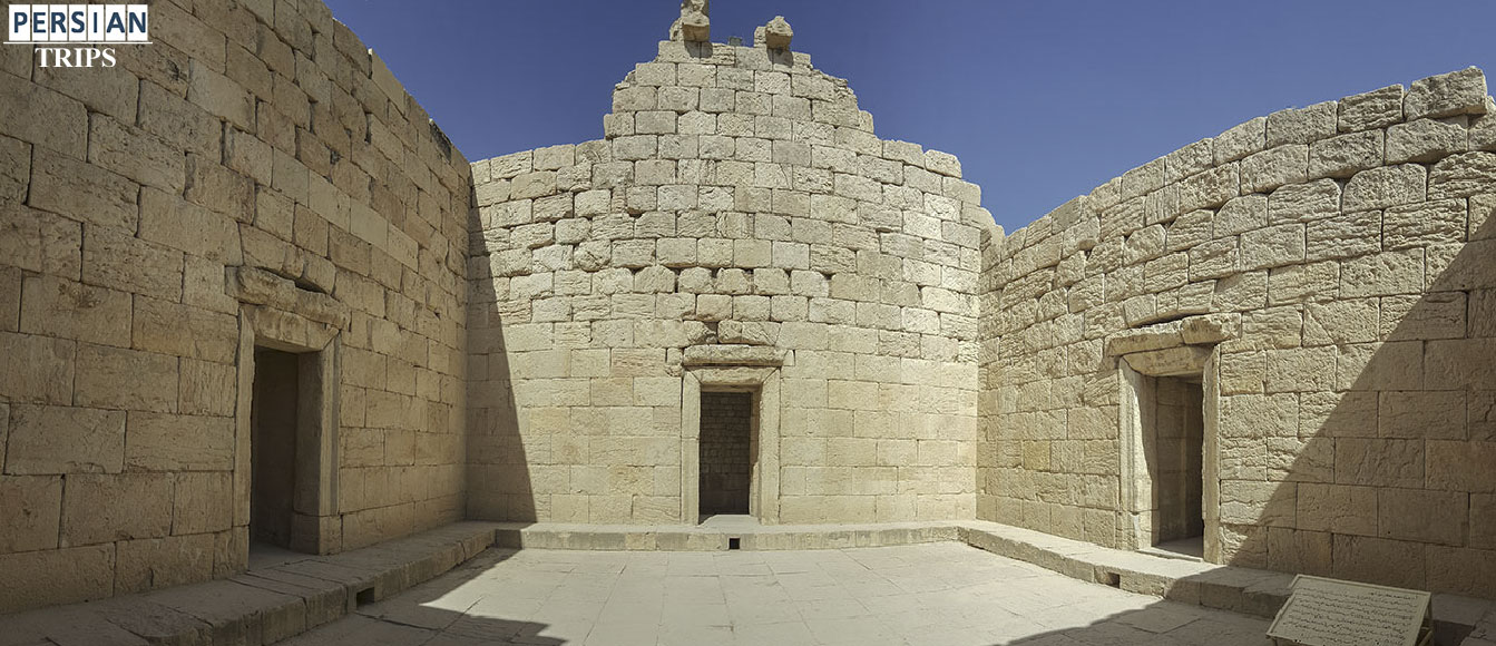 Anahita temple in Bishapour