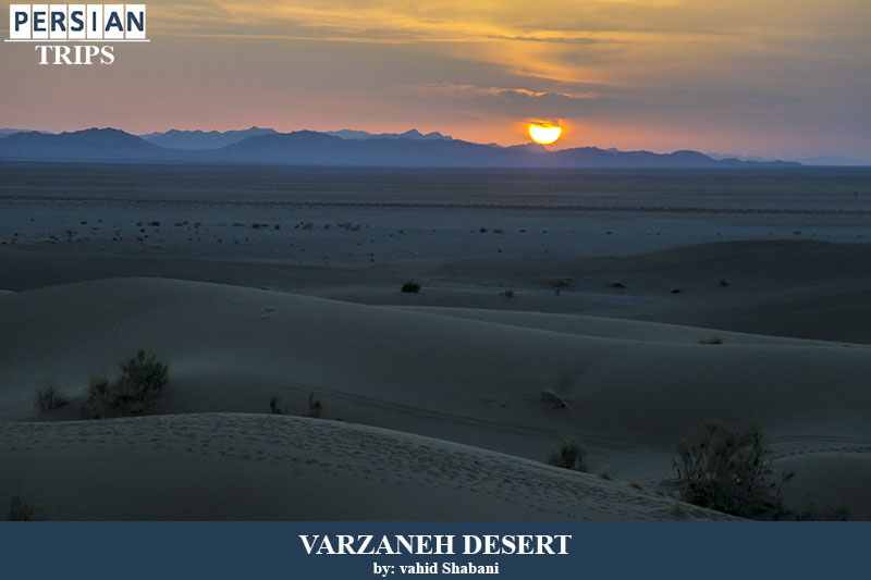Isfahan Varzaneh desert