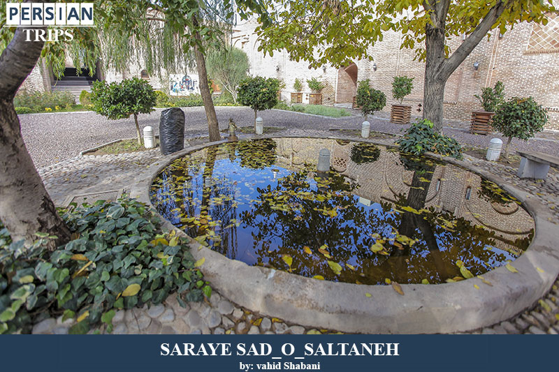 Saraye Sa’d-o-saltaneh in Qazvin